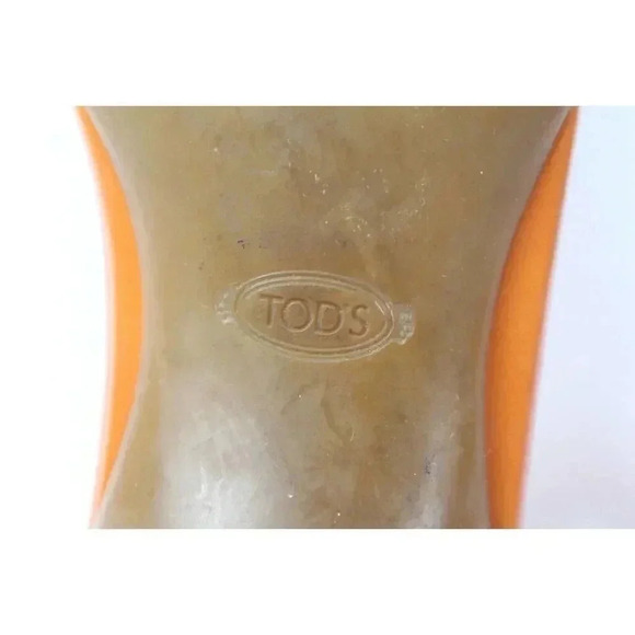 ladies leather TOD'S sandals size 37.5 - Picture 9 of 9